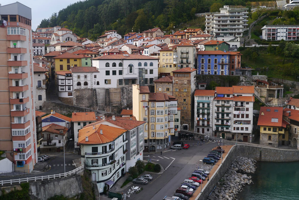 These small fishing towns were fairly common along the north coast of Spain.