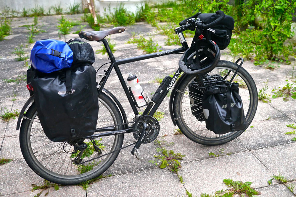 Packing for a bicycle tour