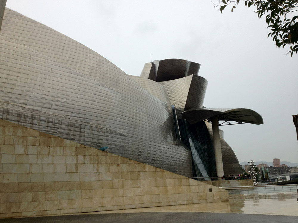The Guggenheim Museum in Bilbao.