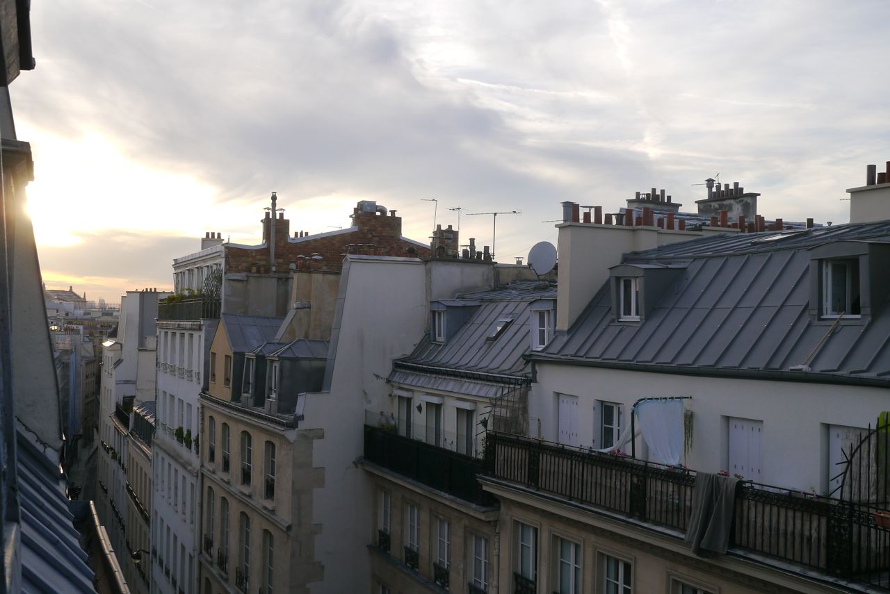 View from the Paris apartment where I was staying